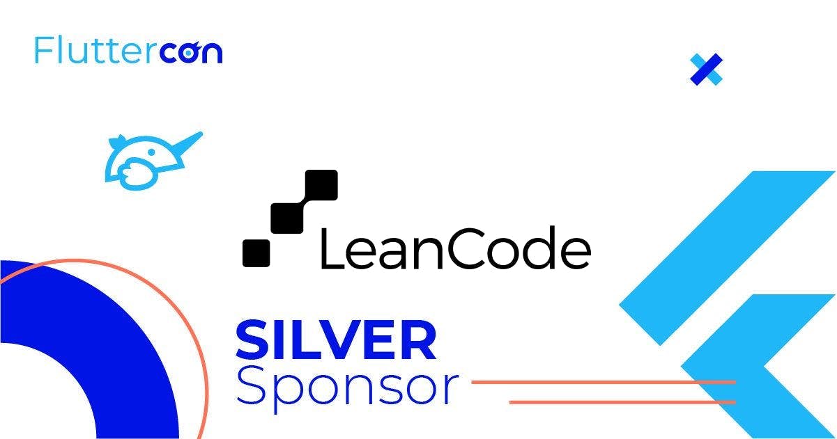 LeanCode Silver Sponsor of Fluttercon 2023