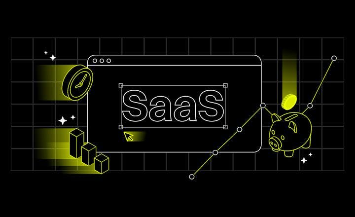 A web page of SaaS product